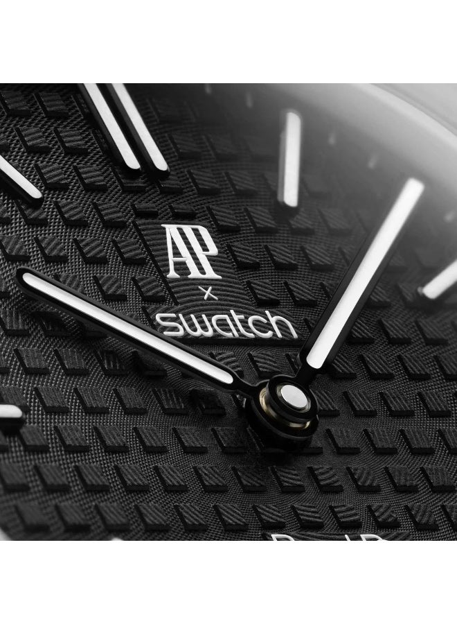 Ap X Swatch Royal Pop Watch Replica - Bioceramic Case Mini Fashion Keychain Watch for Bags, Pocket Watch, Gifts & Everyday Use - Image 3