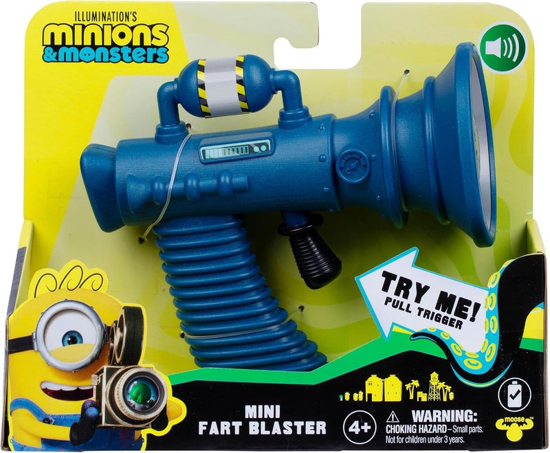 مينيونز Minions & Monster Mini Fart Blaster with 8 Fart Sounds - Image 1