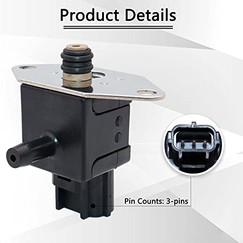 KEJSTED FPS7 Fuel Injection Pressure Regulator Sensor for 98-07 Ford Focus Taurus Mustang GT F150 E150 Explorer Lincoln LS Aviator Mercury 00-10 Jaguar XF S-Type X-Type XK8 3R3E-9F972-AA 3R3Z9F972AA - Image 2