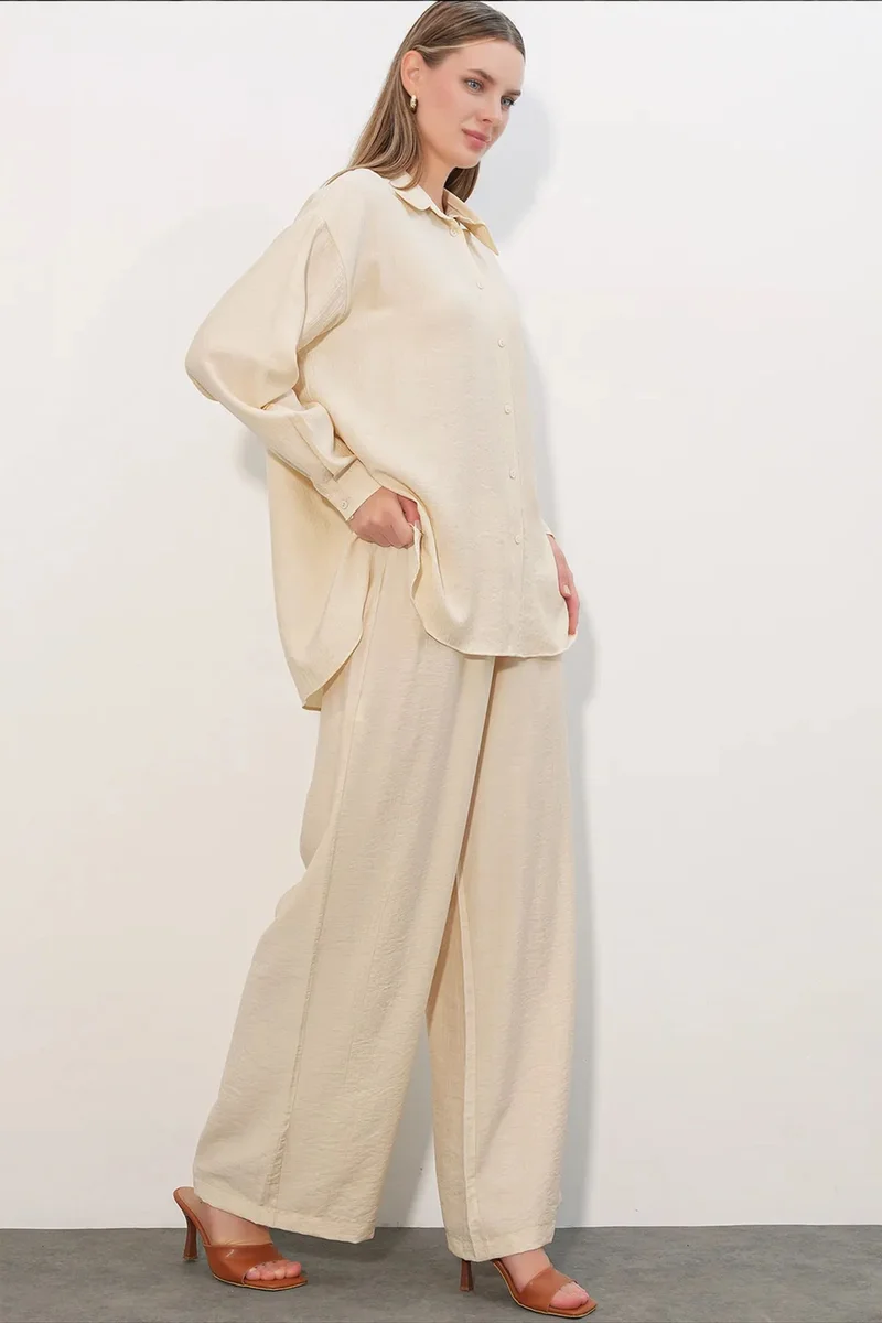 بيغ دارت BDART Textured Button-Up Long Sleeve Shirt