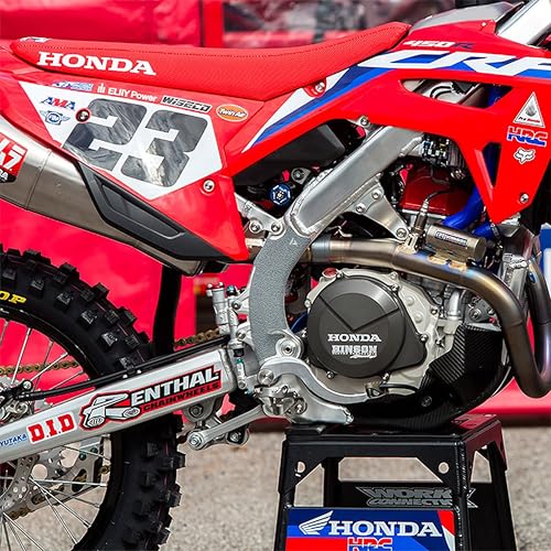 Adrenaline Addicts Honda CRF250R CRF450R Rubberized Frame Grip Tape/Guard │ (Fits: 2022-2026) (2 Pairs - Black) - Image 4