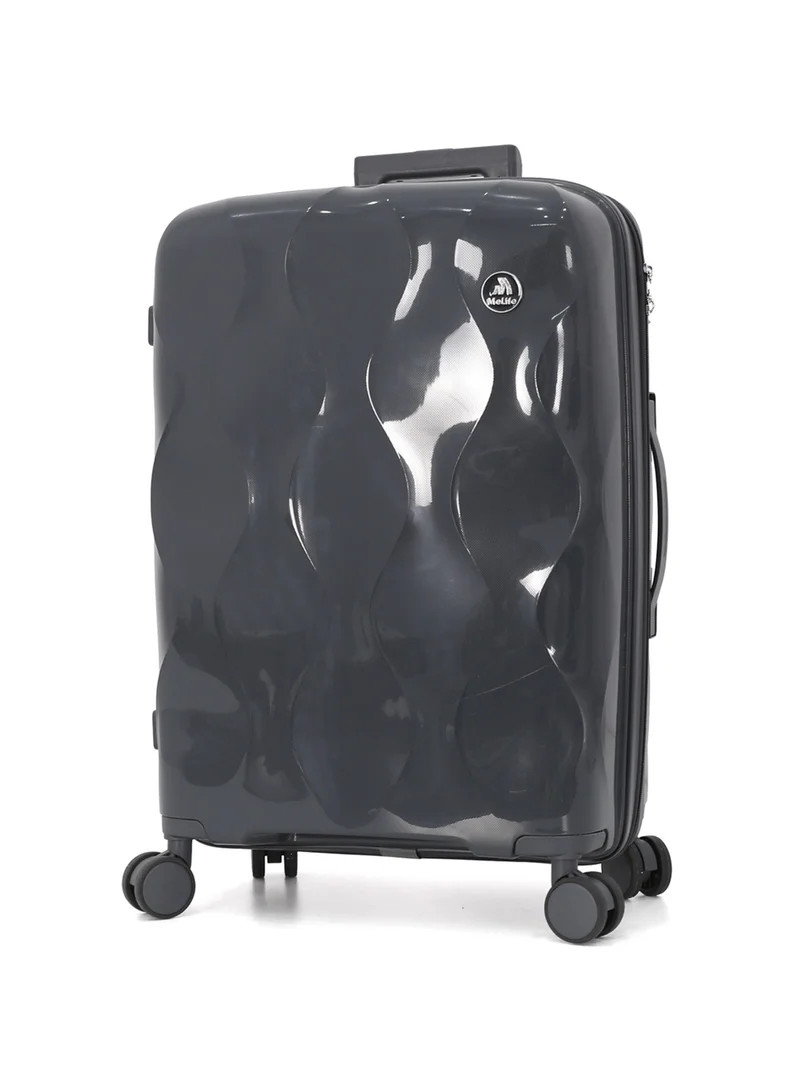 MELIFE MELIFE 5-Piece Hardside Spinner Luggage Set with Cosmetic Case - Lightweight, Durable ABS Shell, 360° Dual Wheels, Built-in TSA Lock
