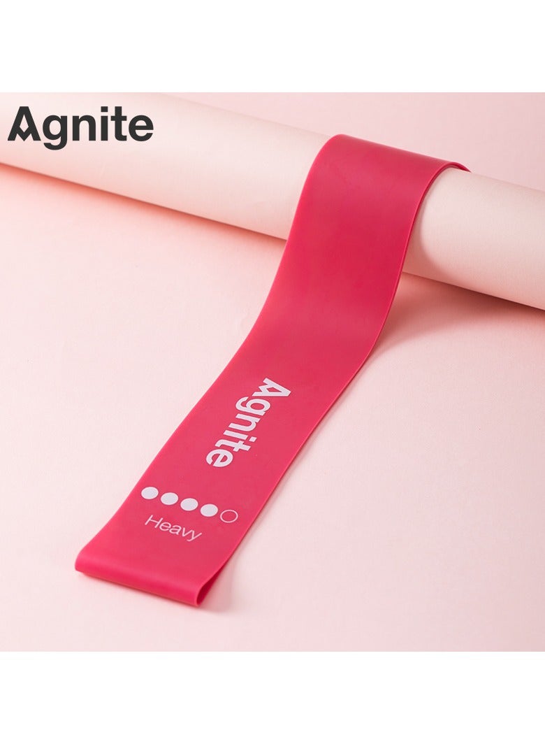 Deli Deli Agnite ER258 Heavy Resistance Band – Yoga elastic ring, 600X50X0.9mm Latex Workout Loop, 20-30 lbs Strength for Strength Training, Yoga, Pilates & Physical Therapy. - Image 2