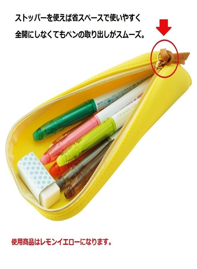 LIHIT LAB علبة أقلام Lihit Lab A7730-5 Bloomin Tray، لون أصفر ليموني - Image 4