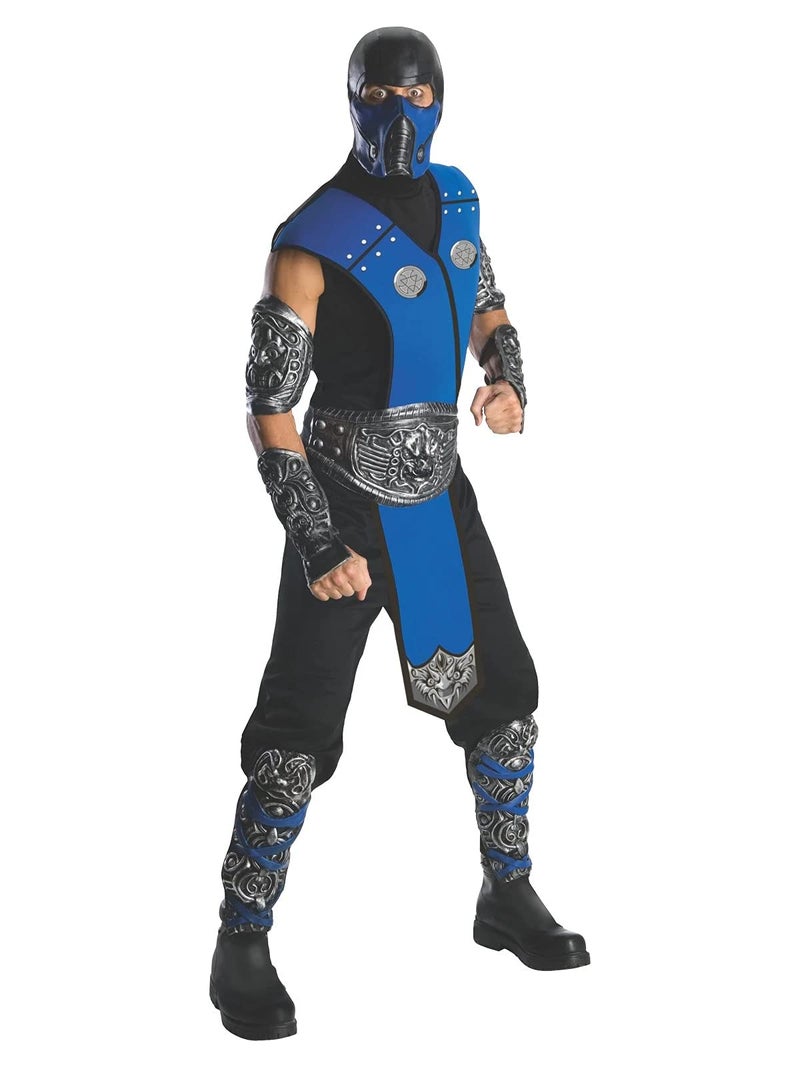Rubies Mortal Kombat: Sub Zero Costume for Adults, Men's Standard - Image 4
