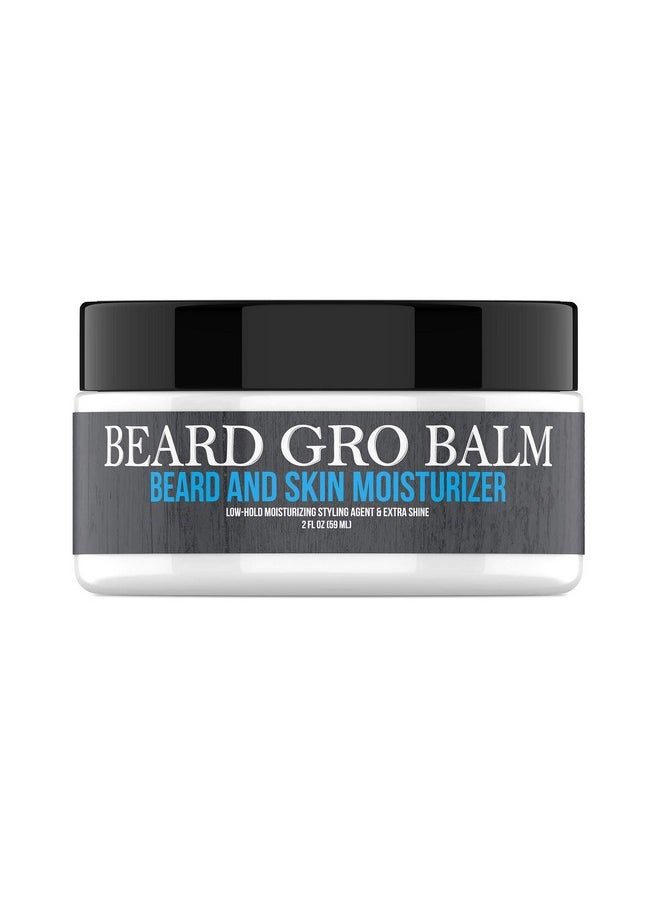 uncle jimmy - Products Beard Gro Balm | Beard And Skin Moisturizer Goes To Work Immediately To Tame Unruly Hairs For A Softer, Thicker Beard | Softens Beards And Mustaches 2 Fl Oz - Image 1