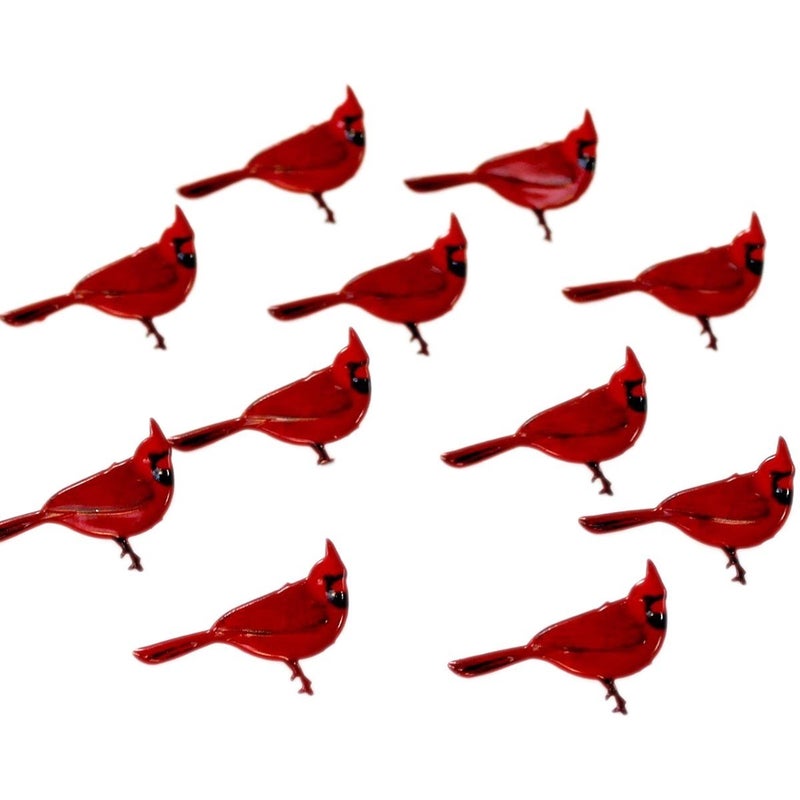 Eyelet Outlet Shape Brads 12/Pkg-Cardinal - Image 5