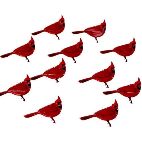Eyelet Outlet Shape Brads 12/Pkg-Cardinal - Image 1