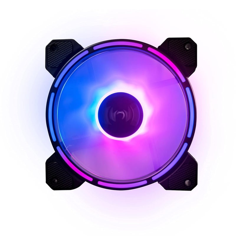 GALAX Vortex Wind-01 120mm Silent Case Gaming Fan | ARGB LED Lights | Advanced Cooling Design | Hydraulic Bearing | Dynamic Balancing Motor - Image 3