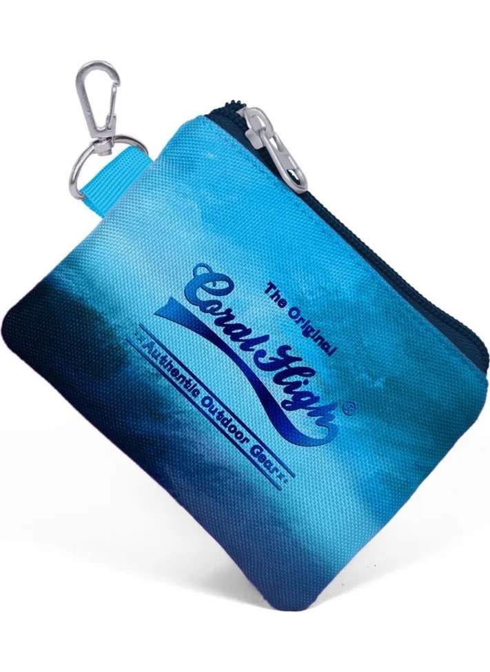 CORAL HIGH Blue Navy Blue Gradient Coin Purse 21774