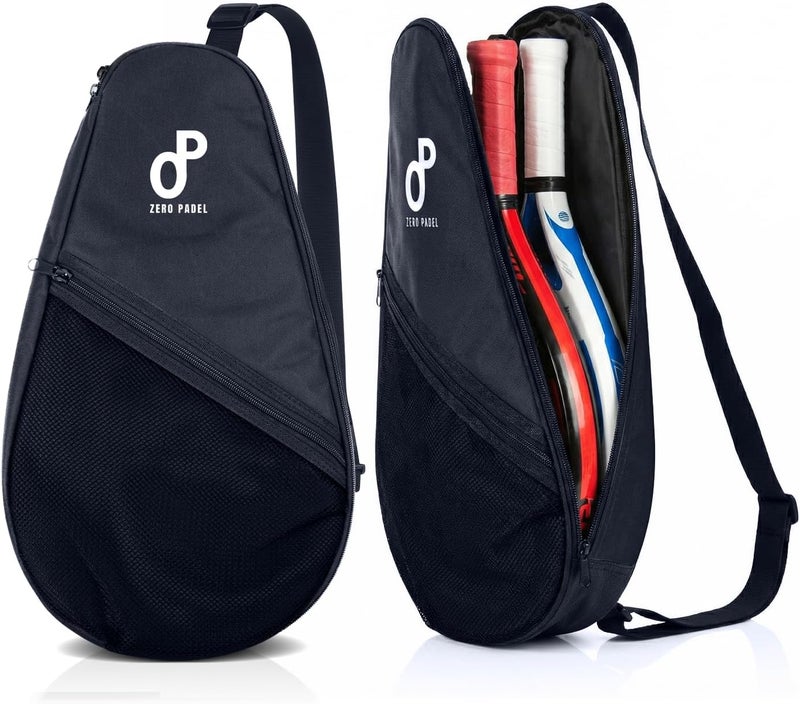 Zero Padel Racket Bag – Sling Backpack for 2 Padel Rackets, Balls & Accessories - Image 1
