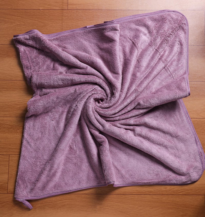 Fezora® Large Bath Towels for Men & Women | Microfiber Bath Towel | Soft, Absorbent, Quick-Dry Towel (Pack of 1, Dark Wine) - Image 5