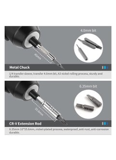 Zorzel Zorzel 32in1 Electric Screwdriver Set Precision Tools for Every Project from Home Repairs to Electronics Rechargeable 1500mAh battery with fast charging  - Image 3