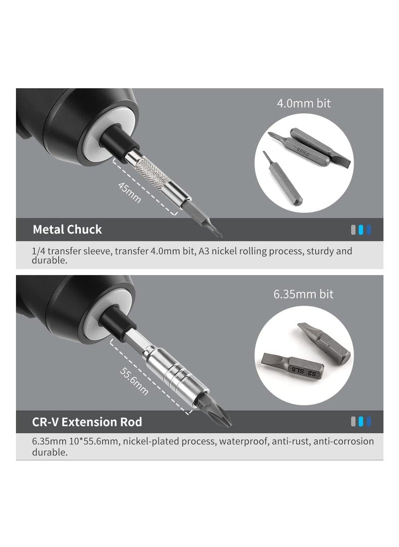 Zorzel - Zorzel 32in1 Electric Screwdriver Set Precision Tools for Every Project from Home Repairs to Electronics Rechargeable 1500mAh battery with fast charging - Image 1