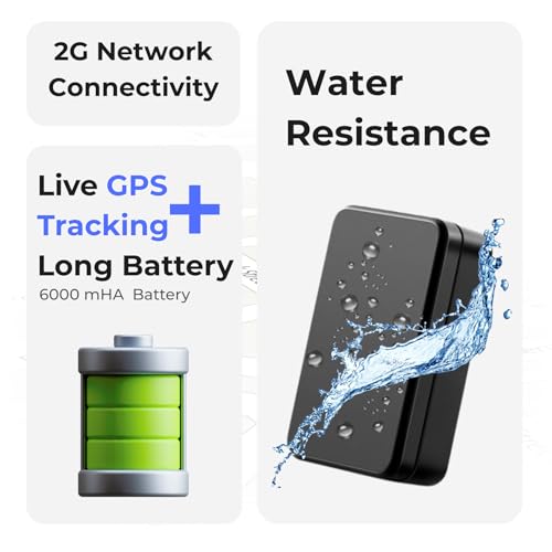 FETACA® Waterproof Livestock GPS Tracker for Cattle, Horses, Sheep & Camels | Real-Time Anti-Lost Location Tracking, Geo-Fence, Long Battery 6000 mAh & App for Ranch Animals with Free 4G Sim Card - Image 2