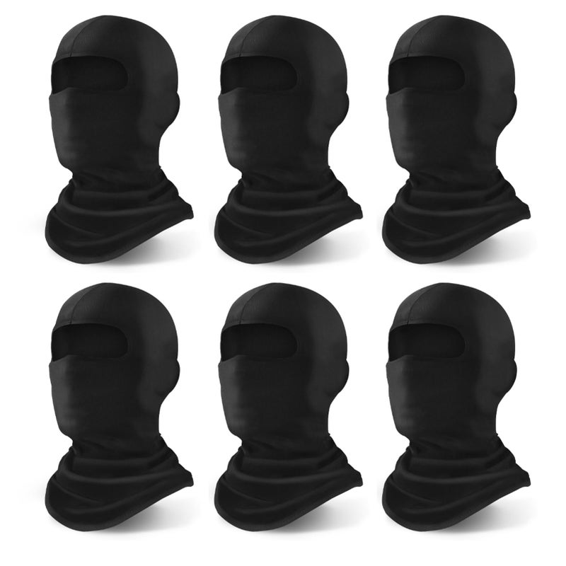 YESLIFE 6Pack Ski Mask Face Mask for Men and Women Pooh Shiesty Mask  Skiing Snowboarding Motorcycle