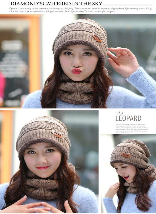 Alexvyan Unisex Fur Cap (Pack Of 2) (BrownWoolen-1_Light Brown_Free Size) - Image 4