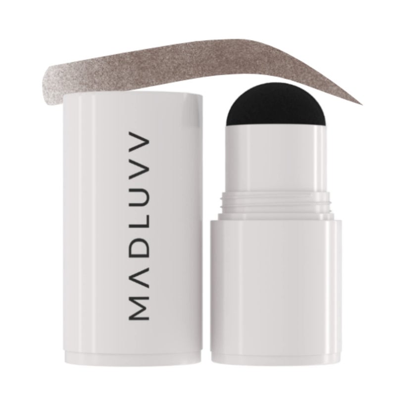 MADLUVV Brow Stamp Refill Color Stamp for Brows Root Touch Up for Women Men Instantly Conceal Hair Loss Grey Hair Thinning Hair with StainProofSmudgeProof Powder Formula Brunette - Image 2