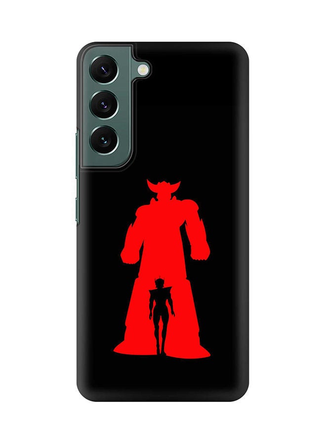 Stylizedd Case for Samsung Galaxy S22+ 5G Slim Snap Classic Series Shield Matte Finish Print - Grendizer (Black) - Image 1