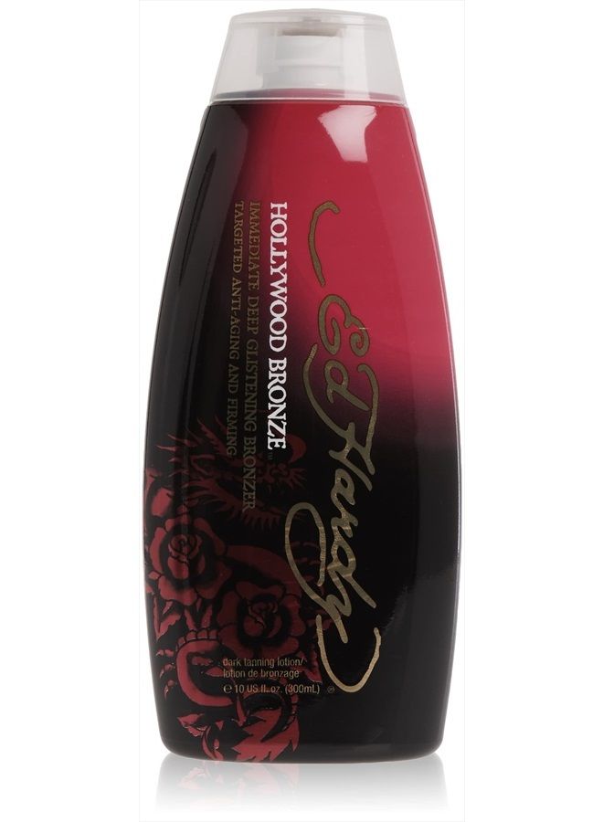 Ed Hardy Hollywood Bronze Bronzer Tanning Lotion, 10 oz. - Image 1