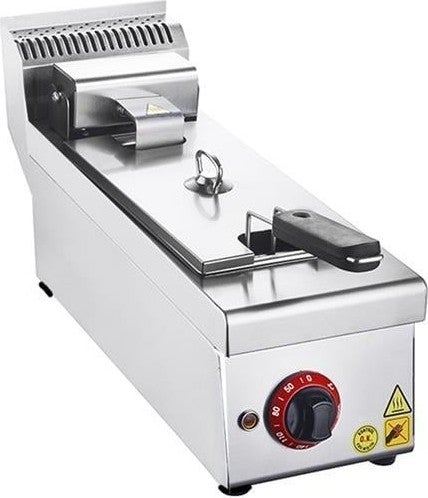 CSA Inox Karacasan Industrial Snack Series 8 Liter Electric Fryer  - Image 2
