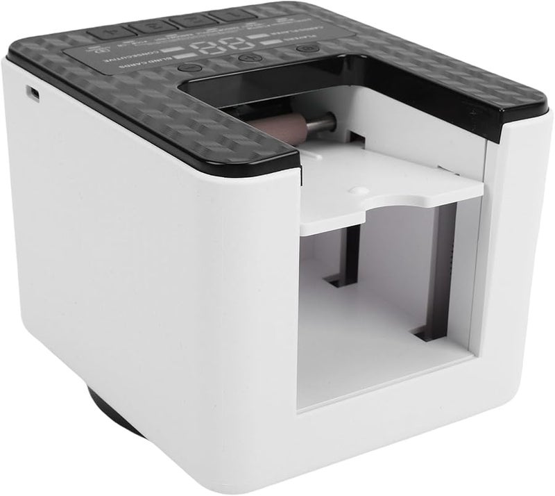 آلة خلط وتوزيع البطاقات الآلية تعمل ببطارية قابلة لإعادة الشحن وتدعم مجموعتين من البطاقات - Image 2