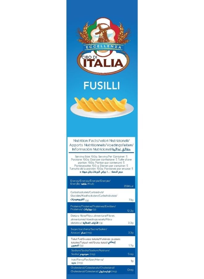 Cibo Di Italia Fusilli Pasta 500g - Image 4