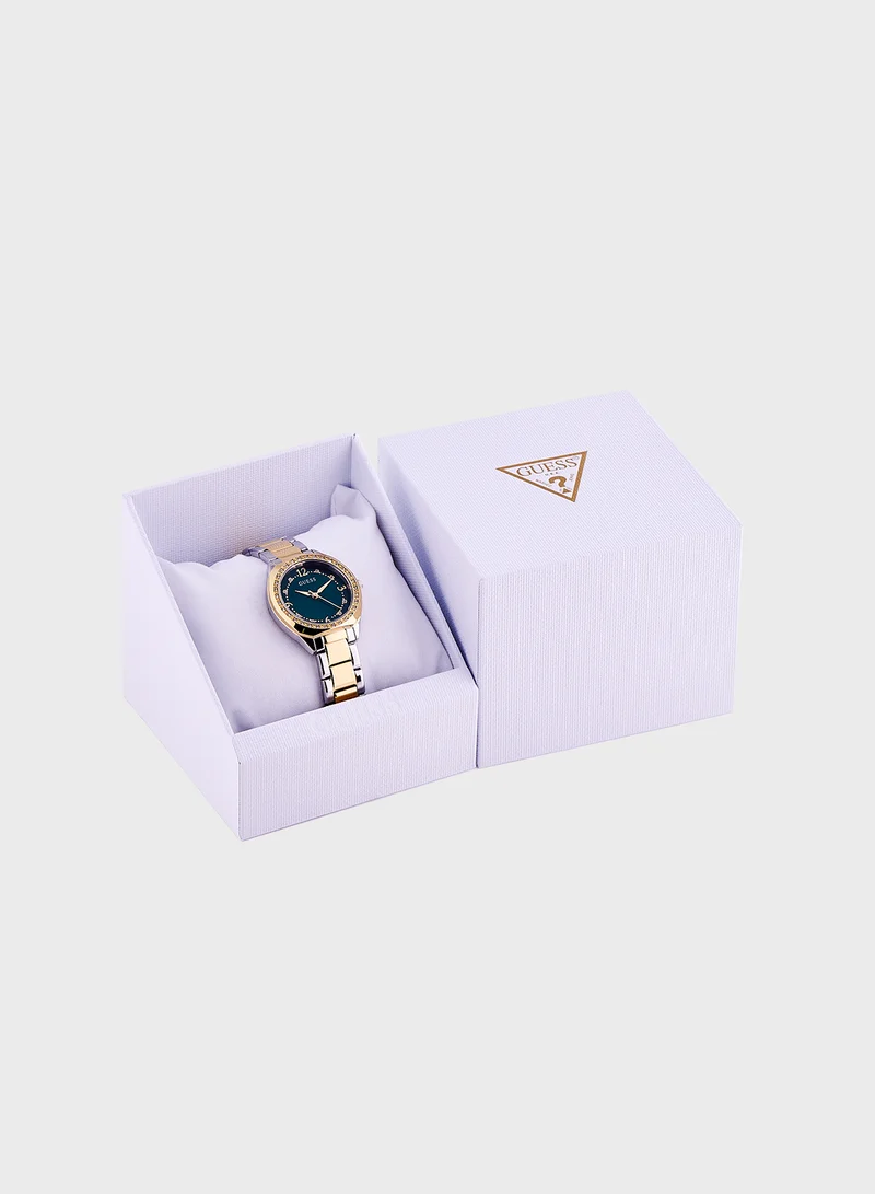 GUESS Charlotte Steel Strap Analog Watch
