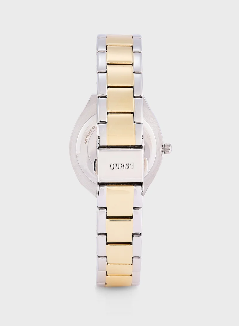 GUESS Charlotte Steel Strap Analog Watch