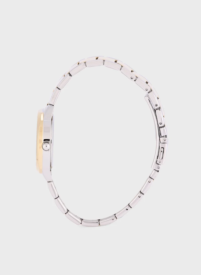 GUESS Charlotte Steel Strap Analog Watch