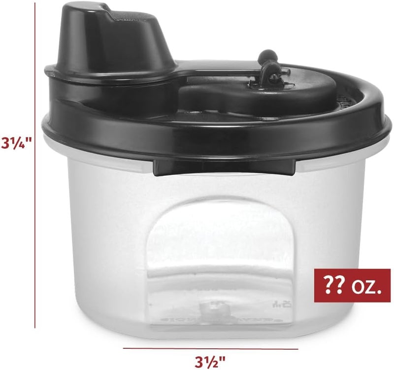 سيجنوراوير مجموعة موزعات زيت الزيتون والخل من SIGNORA WARE – سعة 6.5 أونصة، صغيرة، مانعة للتقطير، محكمة الإغلاق، مانعة للتسرب، مناسبة للتخييم والشواء والمطبخ – زجاجات خل، صلصة الصويا، زيت الطهي، صلصة السلطة، مجموعة من قطعتين - Image 2