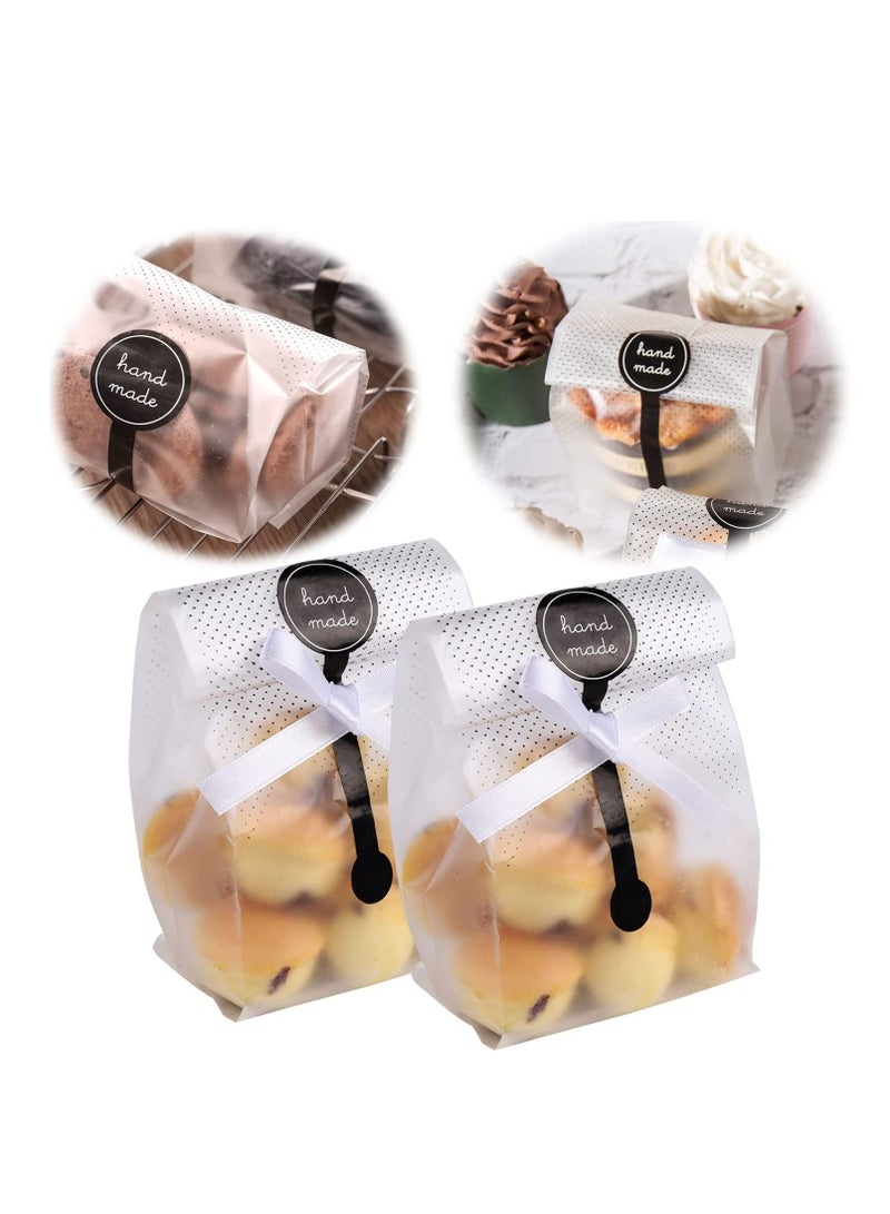 نيبمينينت تغليف المعجنات ، وأكياس الخبز الوجبات الخفيفة الورق والزجاج يدويا البسكويت والحلويات كعكة الشوكولاته دونات - Image 1