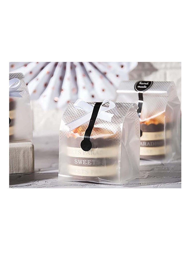نيبمينينت تغليف المعجنات ، وأكياس الخبز الوجبات الخفيفة الورق والزجاج يدويا البسكويت والحلويات كعكة الشوكولاته دونات - Image 3