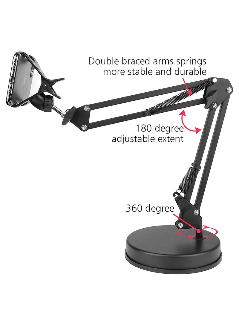 Adjustable and Foldable Tablet Stand Holder with 360 Degree Rotation for iPhone iPad - Image 2