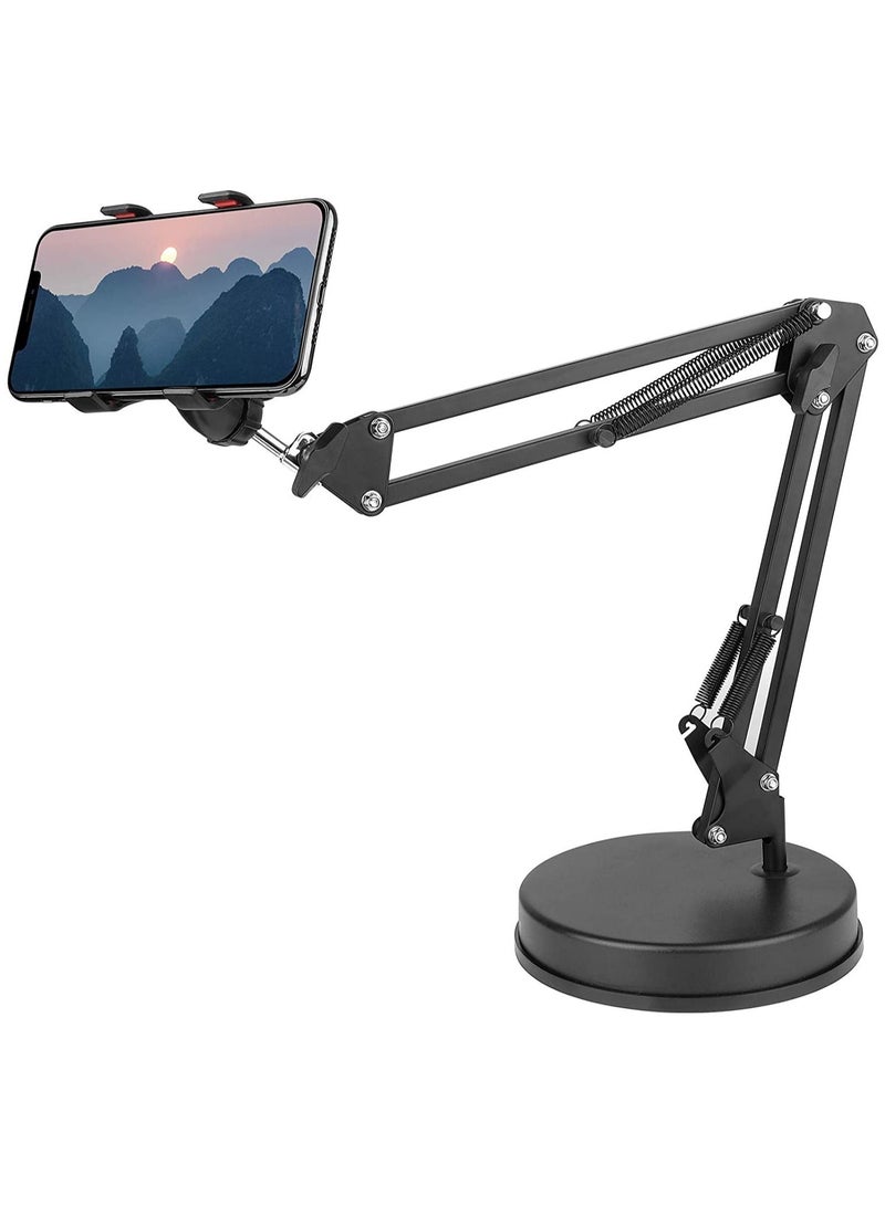 Adjustable and Foldable Tablet Stand Holder with 360 Degree Rotation for iPhone iPad - Image 1