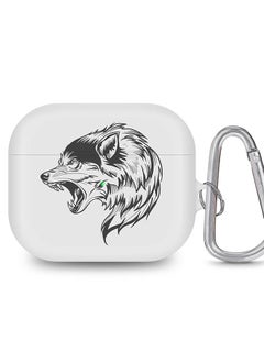 StylePods Case for Airpods 3rd Gen Case With Anti-Lost Keychain - Bear Growl