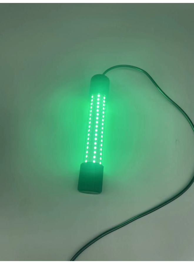 5v Underwater Fish Trap Light Fishing Light White Green Light Blue Night Fishing Light Waterproof Charging Treasure Light-Color:5v Green Light - Image 1