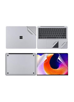 General Laptop Decal Cover Compatible with Microsoft Surface Laptop 7 13.8 Inch 2024 (Model: 2036) Anti-Scratch Sticker Three Sided Notebook Film and Explosion Proof Screen Film  - Image 1