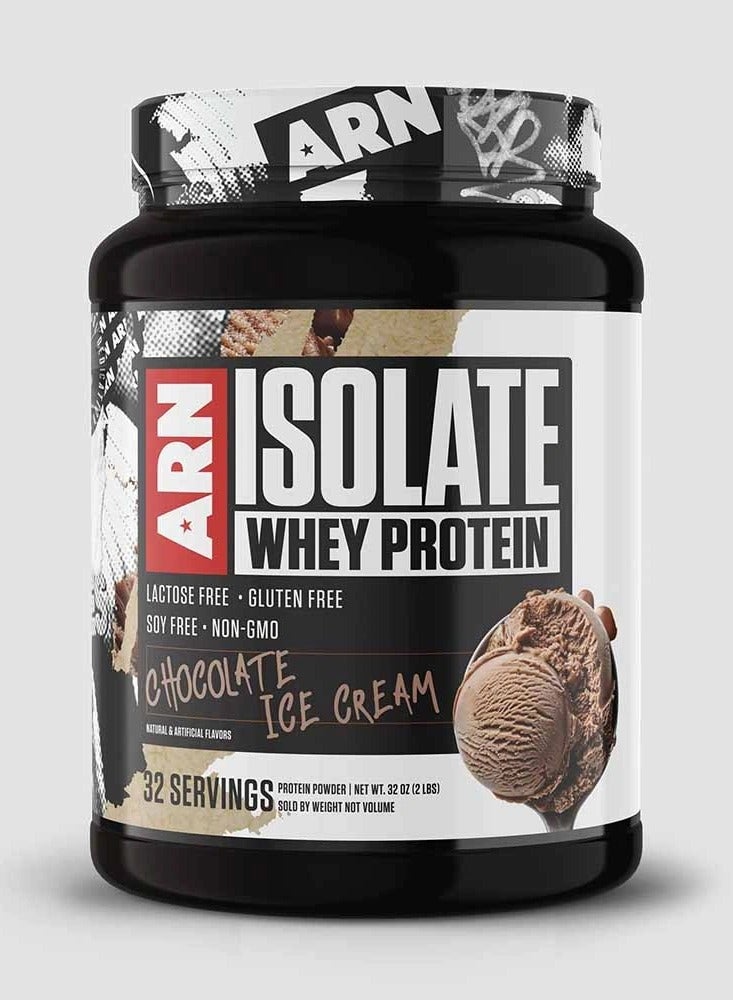 ARN, Isolate Whey Protein 32 Servings 2lbs - Chocolate Ice Cream