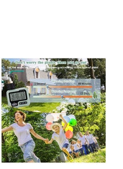 SYOSI Water Timer Garden Lawn Tap Sprinkler Timer Irrigation System Controller/Child Lock ModeAuto&Manual ModeRain DelayIPX5 Waterproof  - Image 5