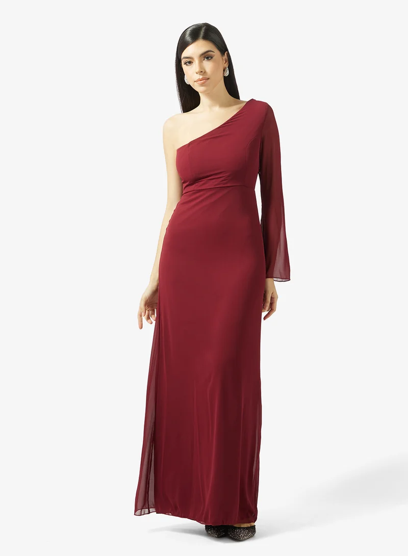 One Shoulder Bridesmaid Dress