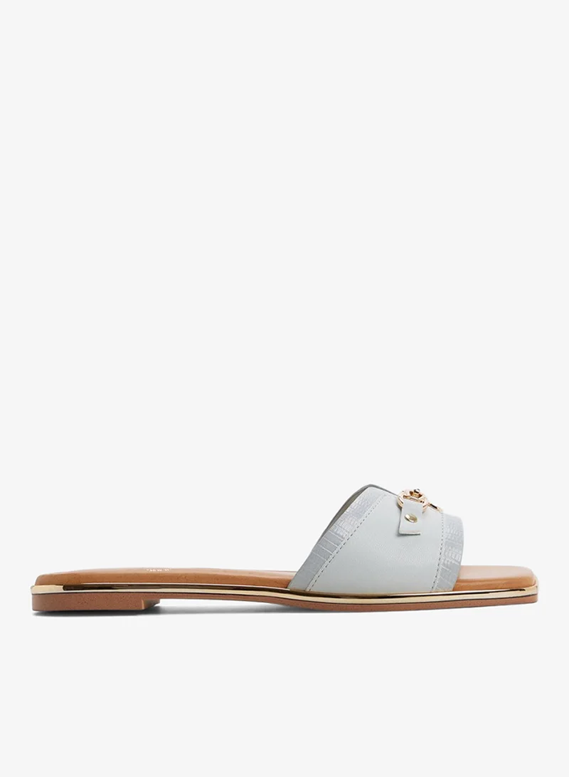 الدو صنادل نسائية مسطحة من علاماسي