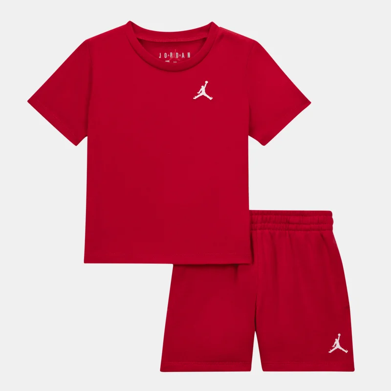 Jordan Kids' Brooklyn Fleece T-Shirt and Shorts Set