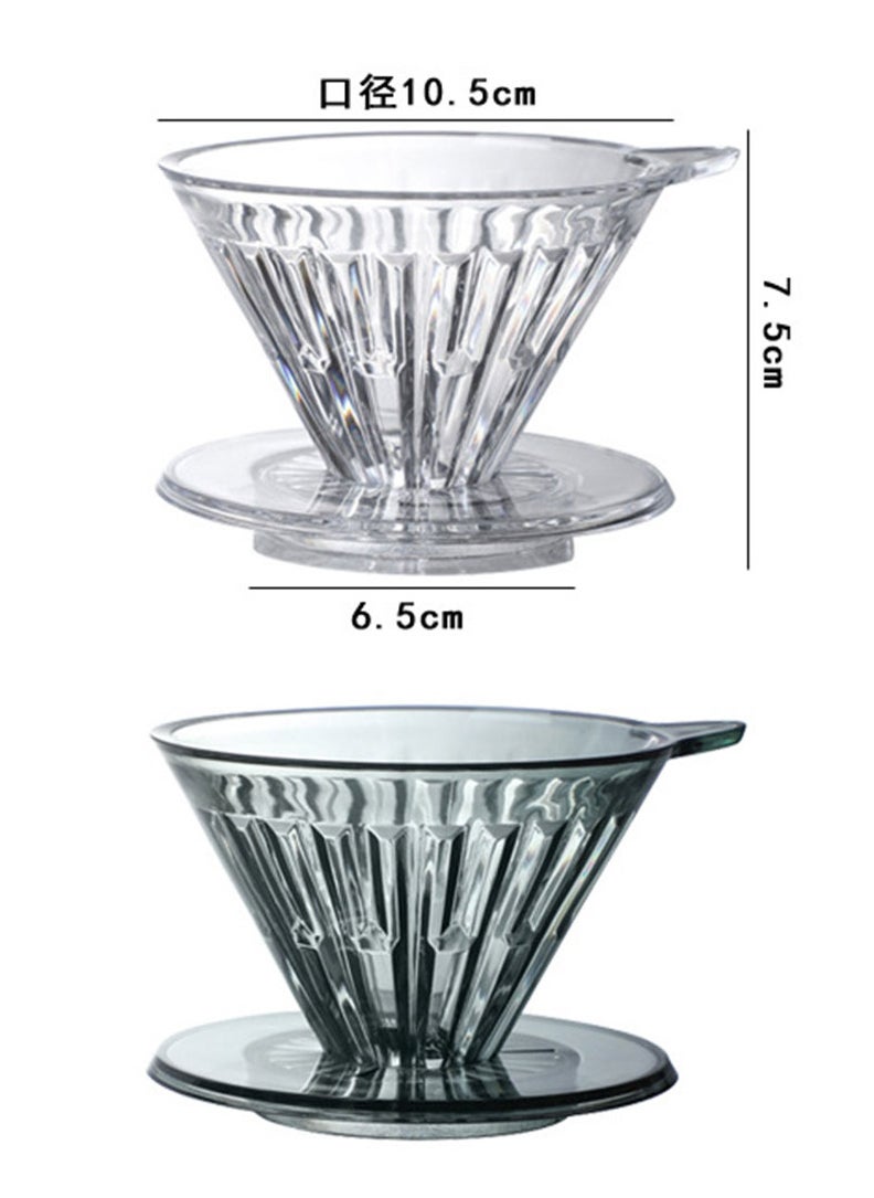 Generic - Coffee dripper black V-01 - Image 1
