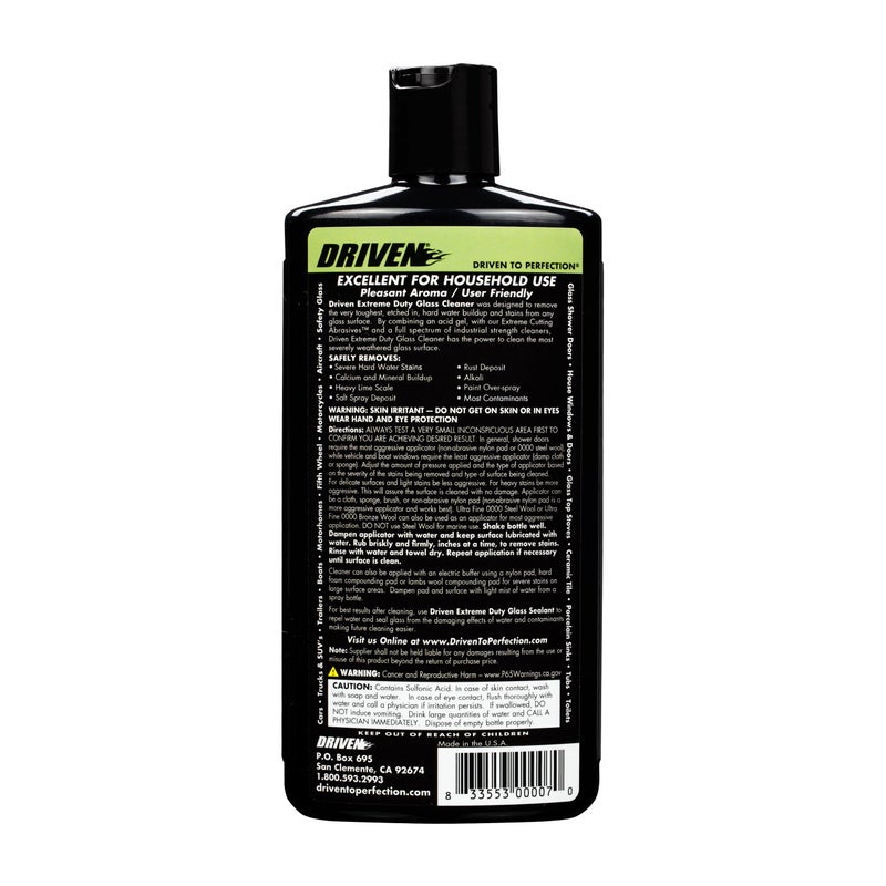 DRIVEN Extreme Duty Glass Cleaner (Glass Cleaner - 16 FL OZ) - Image 2