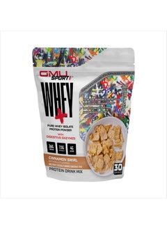 Health & Household Gmu Sport Whey Protein Isolate Powder - Cinnamon Swirl. With Collagen Peptides, Bcaas, And Digestive Enzymes For Optimal Absoption - 26G Of Protein Per Scoop. 2 Lbs.  - Image 1