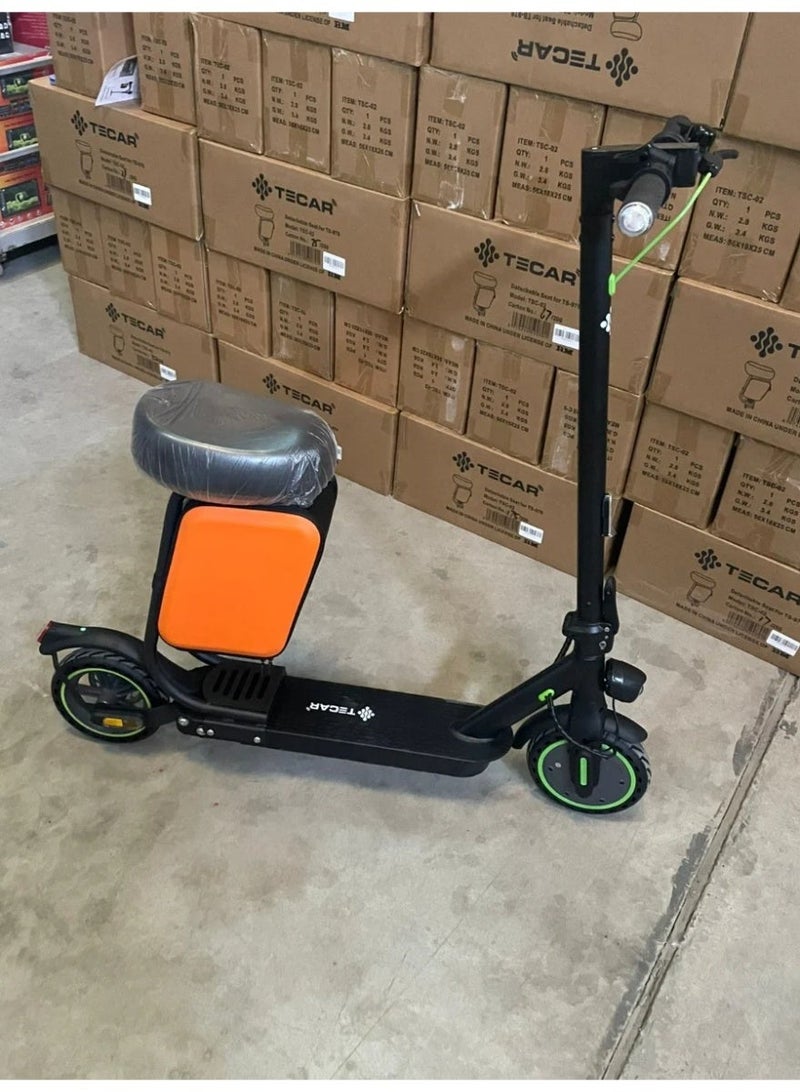 Tecar TS-976 Tecar Electric Scooter, 8.5-inch frame size, with suspension, LED light, and free seat - Image 2