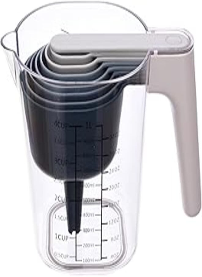 Danny Home - Danny Home DH3221 High Quality Measuring Set of 8 Pieces - Multi Color - Image 1