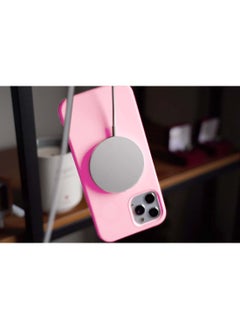 Wtech Apple iPhone 16 Pro Max 2024 Premium Soft Liquid Silicone Case Cover - Hot Pink  - Image 5