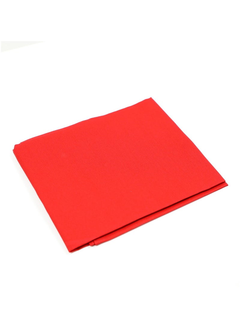 Madhoor Red Pure Cotton Pooja Cloth for Pooja, Deity Covering, Altar Preparation & Religious Ceremonies, 1.25 Yards, 1 Piece - Image 4